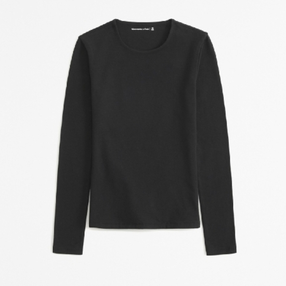 Black Long Sleeve Top